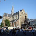 grote markt in haarlem in Haarlem, Netherlands 