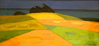 Kustlandskap Halland Art. nr 30034. Mått ink. ram 48x28cm. Pastell på papper. Signerad Sven Skald.