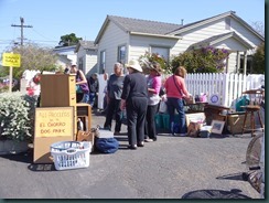 Dog park garage sale, Val's garden 015