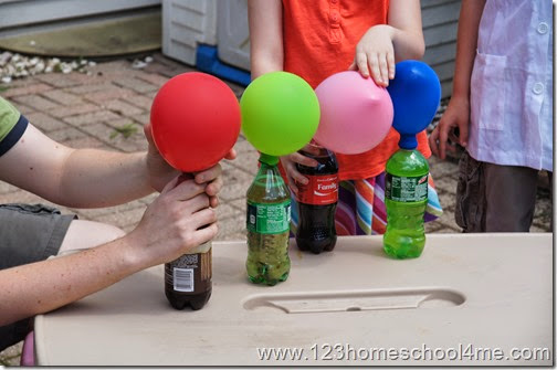 Inflate balloons with Pop Rock Candy Experiment Inflate balloons with Pop Rock Candy Experiment