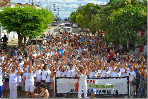 Resultado de imagem para fotos da quinta marcha dos idosos de jardim de piranhas-rn