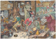 Woodcut By Brueghel