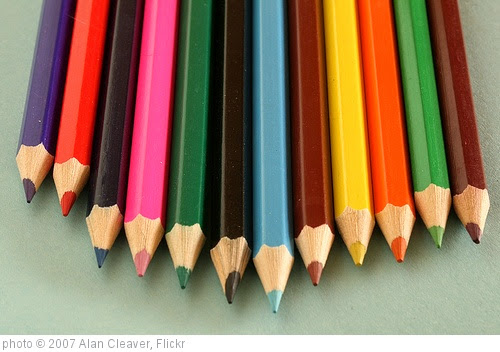 'Coloured pencils' photo (c) 2007, Alan Cleaver - license: https://creativecommons.org/licenses/by/2.0/