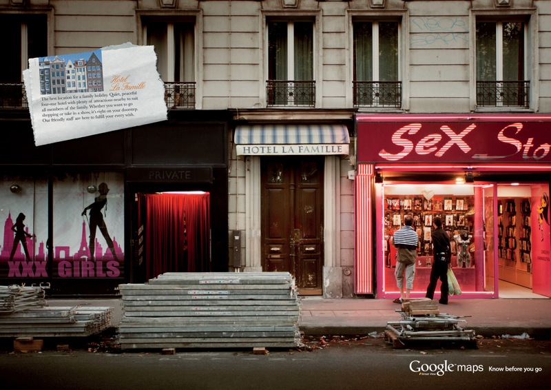 Google streetview sexshop
