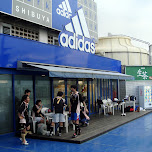 adidas football park in shibuya on the tokyu rooftop in Shibuya, Japan 