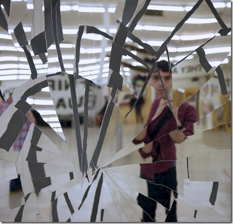 broken mirror