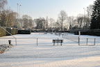 Tennispark niet bespeelbaar