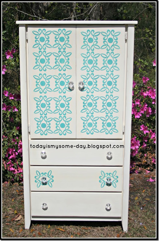 armoire painted and stenciled.jpg armoire painted and stenciled.jpg