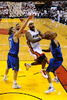 Big Three Strong In Opener. LeBron James Gets First Finals Win. lebron james nba 110531 mia vs dal 52 game 1 Big Three Strong In Opener. LeBron James Gets First Finals Win.