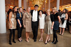The Martha Stewart Weddings team with Jennifer and Claudia from the Wedding Library.