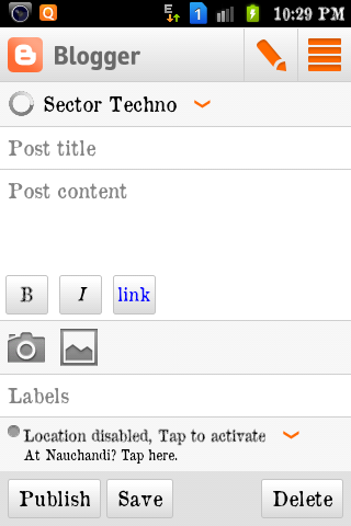 google blogger app google blogger app