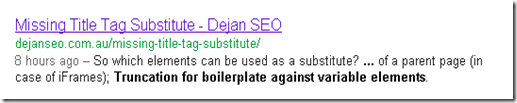 missing title tag missing title tag