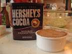 For the cocoa I used Hershey's unsweetened.