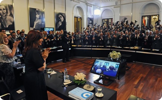 Juan Pablo de Jesús participó de encuentro con Cristina Fernández de Kirchner 