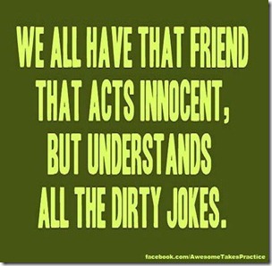 that friend that acts innocent