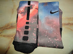 Matching Nike Basketball Elite Socks for LeBron 9 Miami Vice nike basketball elite lebron socks galaxy 2 01 Matching Nike Basketball Elite Socks for LeBron 9 Miami Vice