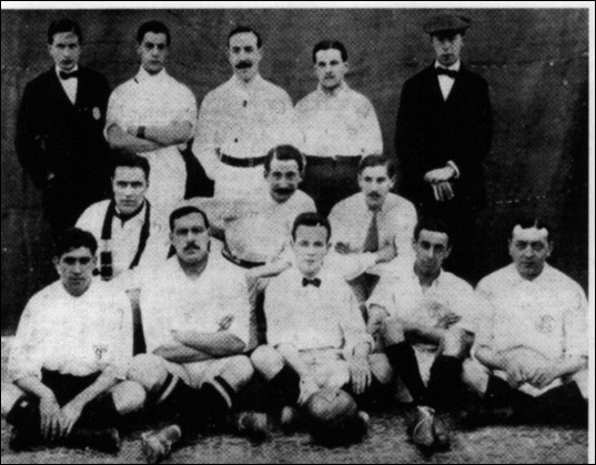 Equipo del Sevilla en 1910 Equipo del Sevilla en 1910