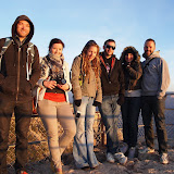 Amazing scenery, both at the Canyon and on the 6.5 hour road trip. Lauryn Hill, Beardyman, Sasha, Chemical Brothers 20110415 Grand Canyon to Coachella