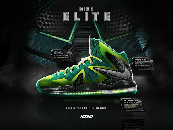 LeBron X PS Elite iD is Now Available to Customize on Nike iD