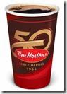 TIM HORTONS - Tim Hortons celebrates 50-years fresh TIM HORTONS - Tim Hortons celebrates 50-years fresh