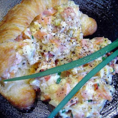 Smoked Salmon Scramble