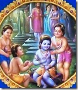 Rama with His brothers