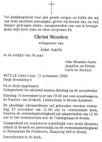 Monden, Christ Rouwadvertentie.jpg