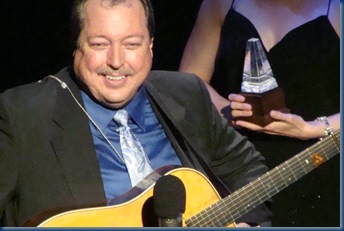 Russell Moore accepting the IBMA Award for Male Vocalist of the Year, 2011