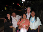 Another cross-cultural encounter was with Mariana Xuncax of Guatemala. She compared notes with the U'wa, talking about past and present issues facing Mayan indigenous peoples both back home and in the U.S. She also offered advice about how the U'wa could bolster the profile of their struggle through the United Nations system.