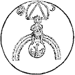 Terrestrial Astronomy Of Kelly Fig 01 A Three Faced King Sits Upon A Rainbow Or Arc Of Light