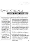 Raven Grimassi Interview Exploring The Magic Of The Ancients