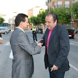 Llegada del Presidente de la Excma. Diputación Provincial.