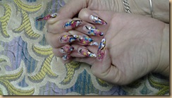 nail art stiletto