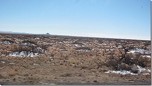 snow in southern New Mexico