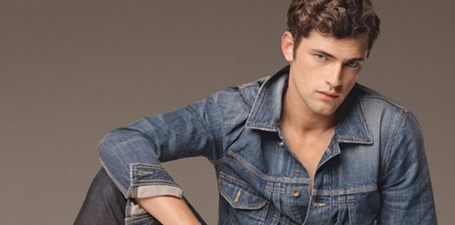 Sean O'Pry para Lucky Brand Sean O'Pry para Lucky Brand