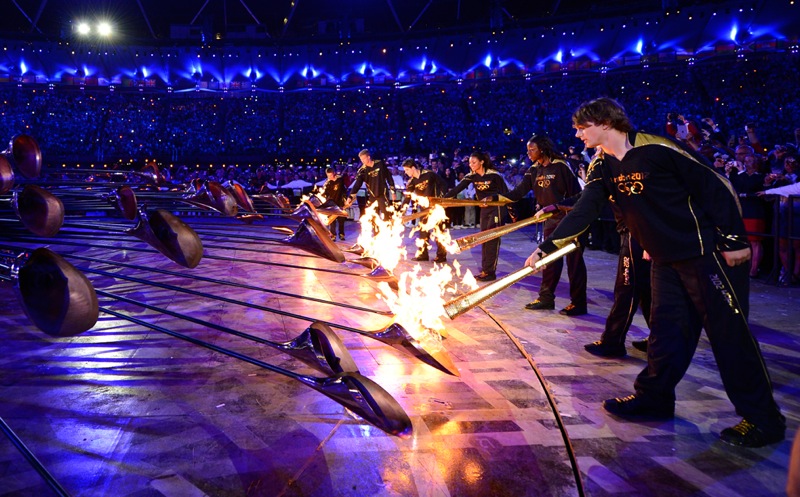 Cerimonia apertura Olimpiadi Londra 2012
