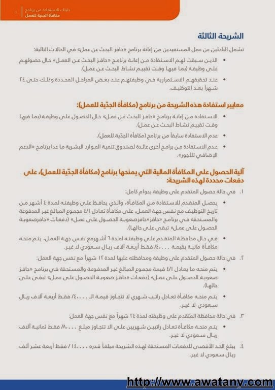 مكافأة الجدية للعمل 1438 برنامج حافز2 الجديد رابط مباشر - اخبار السعودية