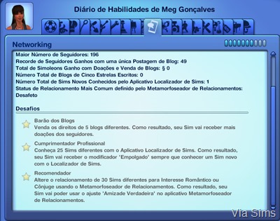 Diário de habilidades - Desafios