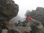 So much fun scrambling on the rocks.