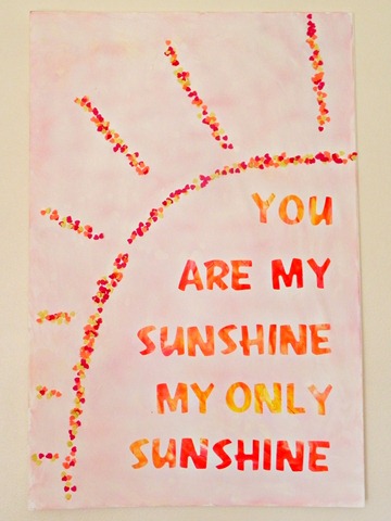 you are my sunshine