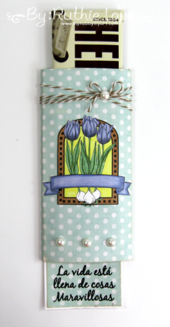 Beccy´s Place - Spring Tulips - Latinas Arts and Crafts - Ruthie Lopez - My Hobby My Art