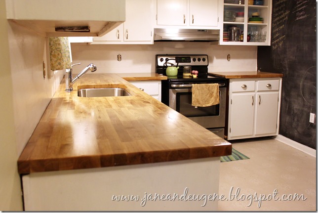So Much Jane And Eugene Installed Butcher Block Countertop