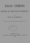 Pagan Christs Studies In Comparative Hierology
