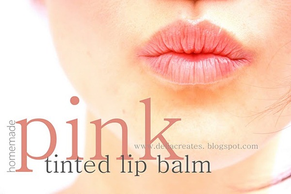 tinted lip balm tutorial