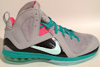 nike lebron 9 ps elite grey candy pink 3 01 LeBron 9 P.S. Elite Miami Vice Official Images & Release Date