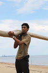 Pantai Nibung di Pulau Bunyu