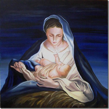 Maria con Gesù bambino