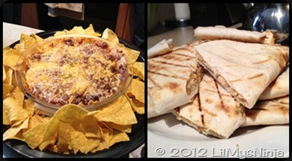 quesadillas