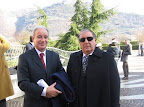 Horacio Díaz y Carlos García Santos en Picerno