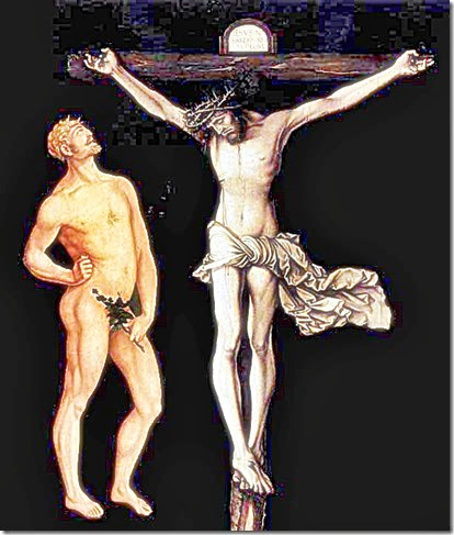 1st Adam - 2nd Adam in Jesus Christ. Hans Baldung Grien 1st Adam - 2nd Adam in Jesus Christ. Hans Baldung Grien